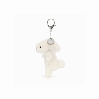 Jellycat Bashful Conejo Cream Dije Para Bolso | CMYP-40295